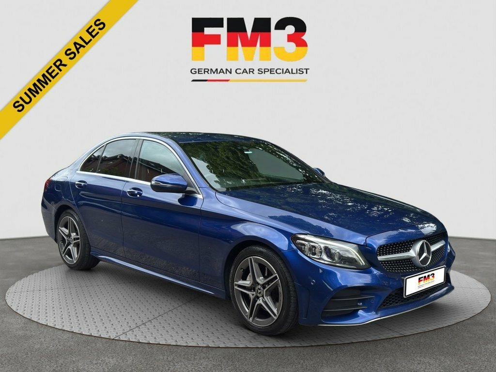 Mercedes-Benz C Class 2L Amg Line Blue