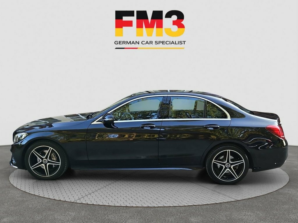 Mercedes-Benz C Class 2.1L Amg Line OE17BFN Black #4