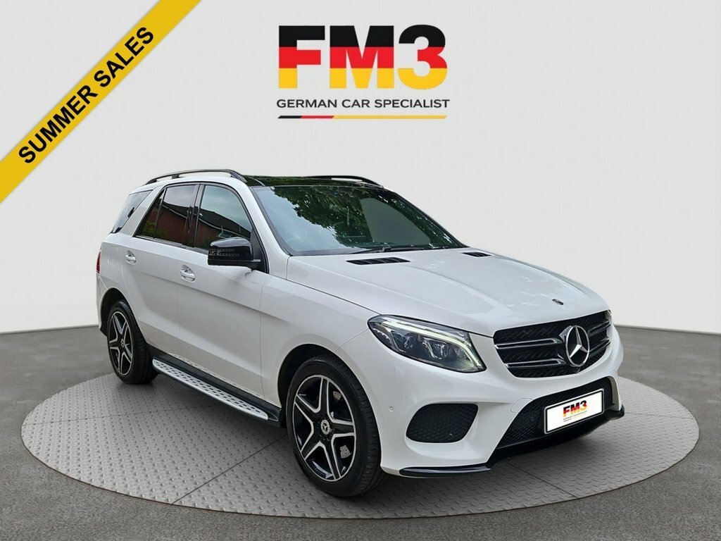 Mercedes-Benz GLE Class 2.1L Amg Night Edition White