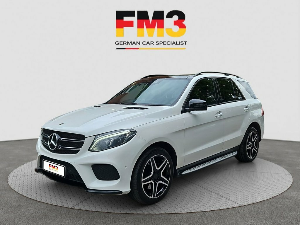 Mercedes-Benz GLE Class 2.1L Amg Night Edition White #3