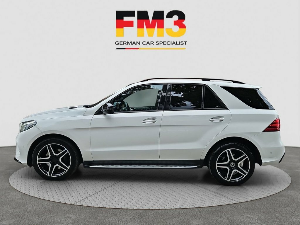 Mercedes-Benz GLE Class 2.1L Amg Night Edition White #4
