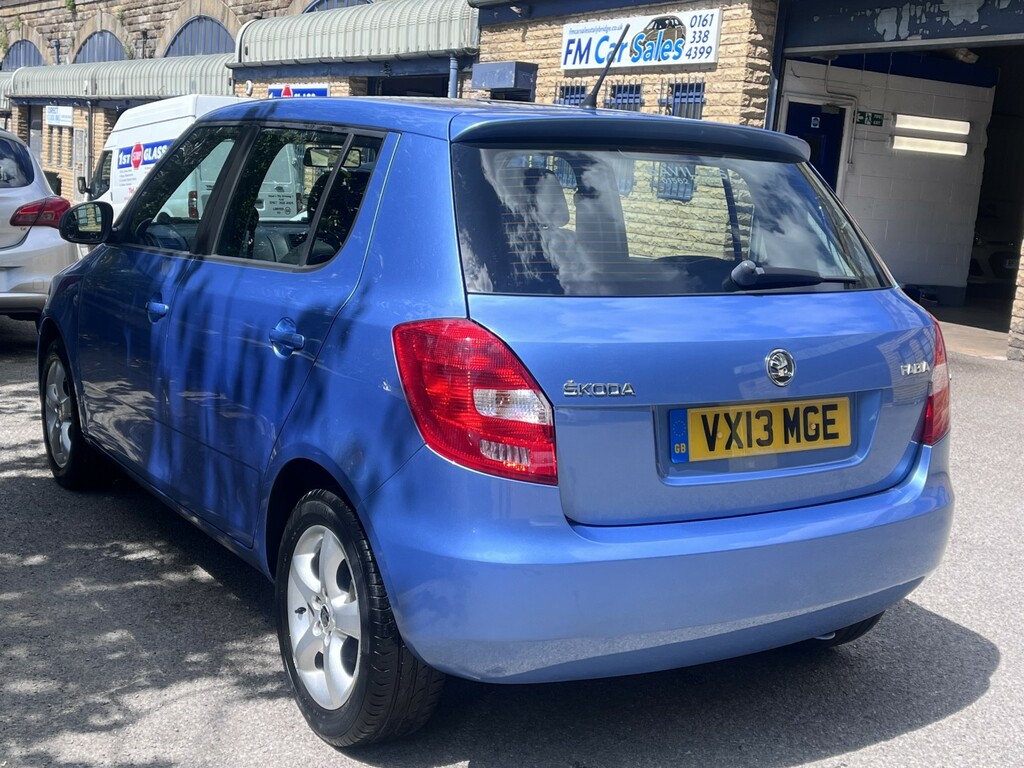 Skoda Fabia 1.2 Se Hatchback Euro 5 69 Ps Blue #4