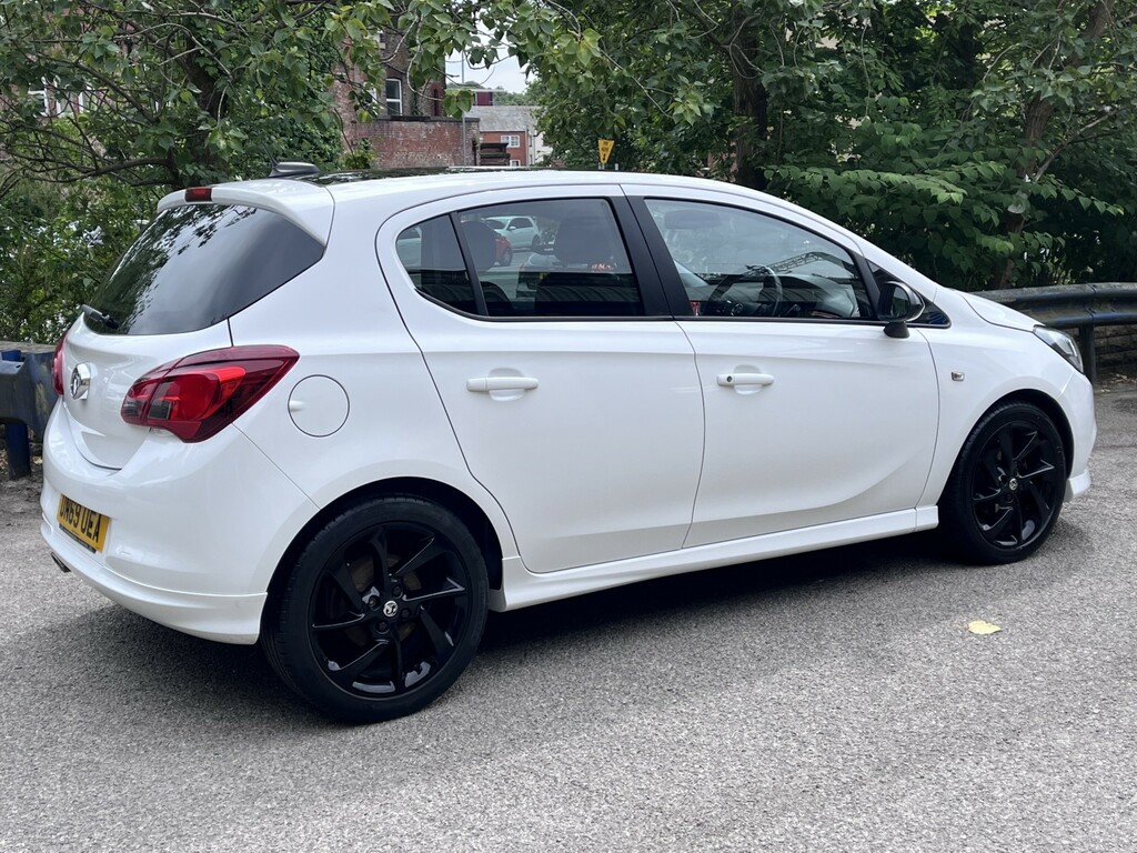 Vauxhall Corsa 1.4I Sri VX Line Nav Black Hatchback Ma DN69UEA White #5