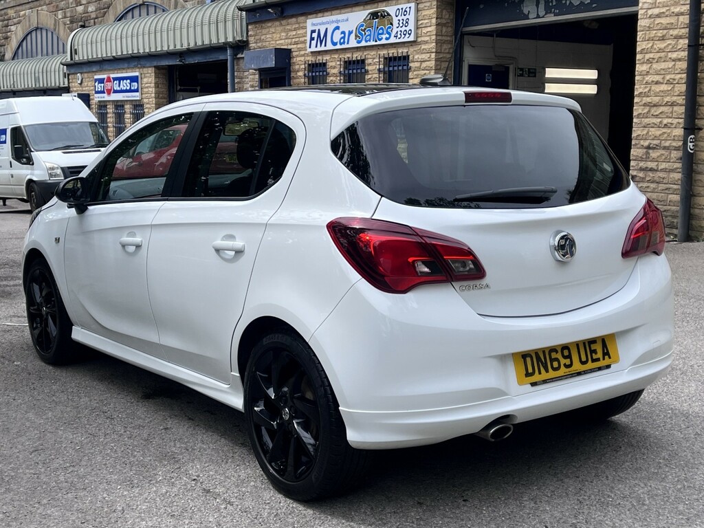 Vauxhall Corsa 1.4I Sri VX Line Nav Black Hatchback Ma DN69UEA White #4