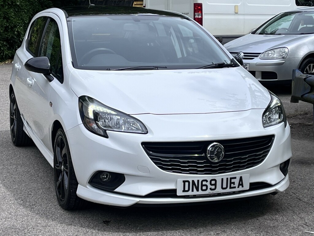 Vauxhall Corsa 1.4I Sri VX Line Nav Black Hatchback Ma DN69UEA White #2