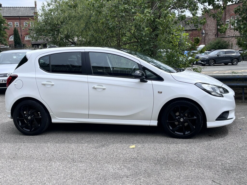 Vauxhall Corsa 1.4I Sri VX Line Nav Black Hatchback Ma DN69UEA White #6