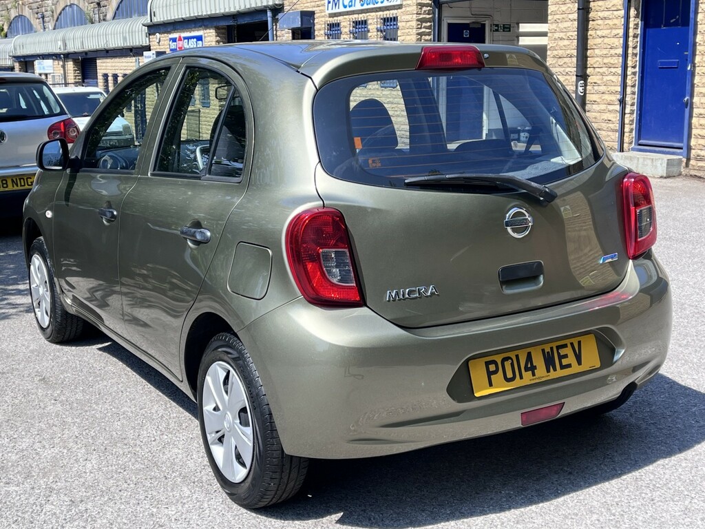 Nissan Micra 1.2 Visia Hatchback Euro 5 80 P Green #3
