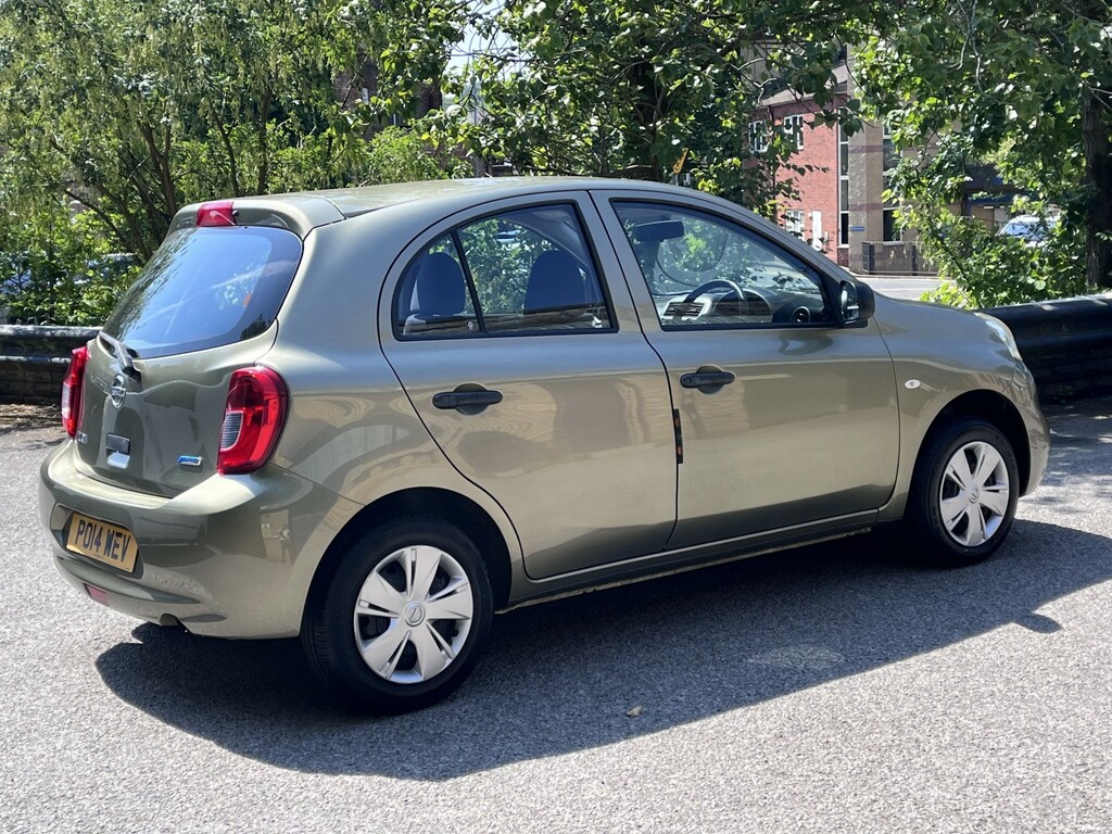 Nissan Micra 1.2 Visia Hatchback Euro 5 80 P Green #4