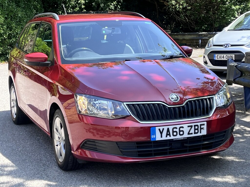 Skoda Fabia 1.2 Tsi Se Estate Euro 6 S S Red