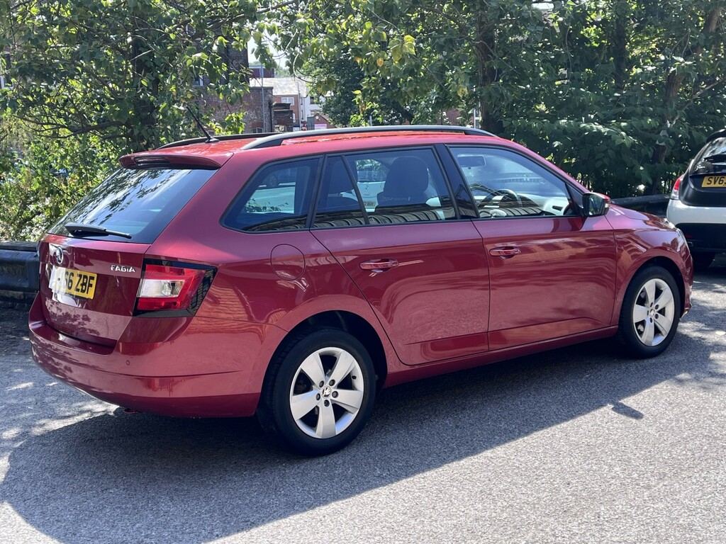 Skoda Fabia 1.2 Tsi Se Estate Euro 6 S S Red #5
