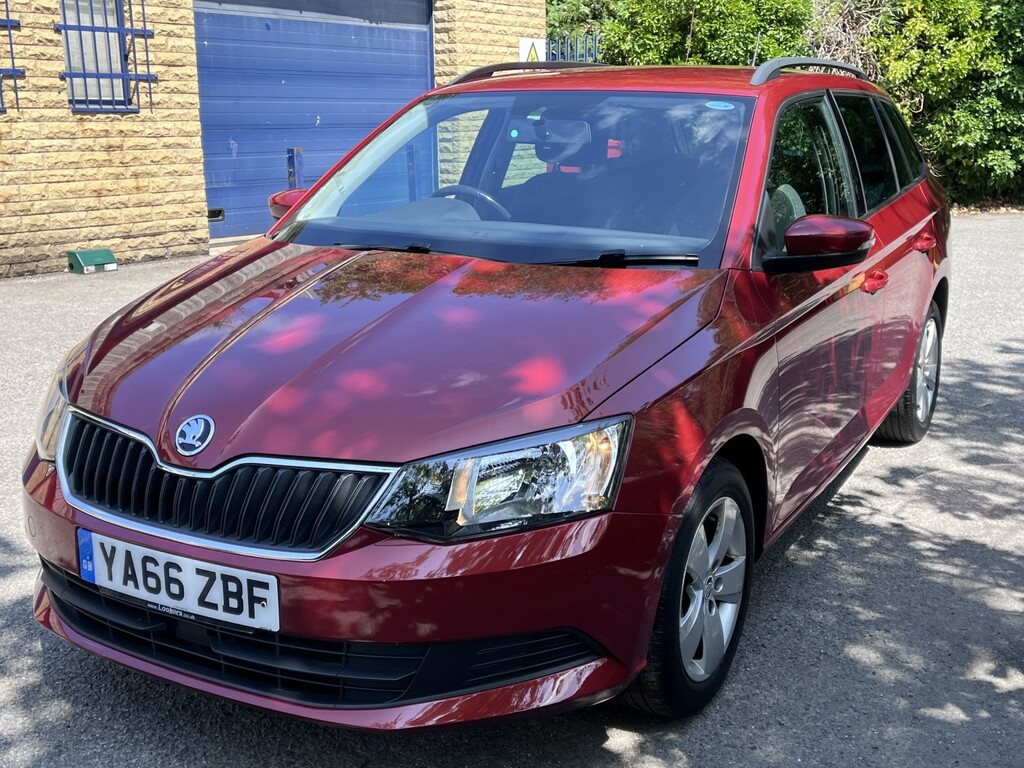 Skoda Fabia 1.2 Tsi Se Estate Euro 6 S S Red #3