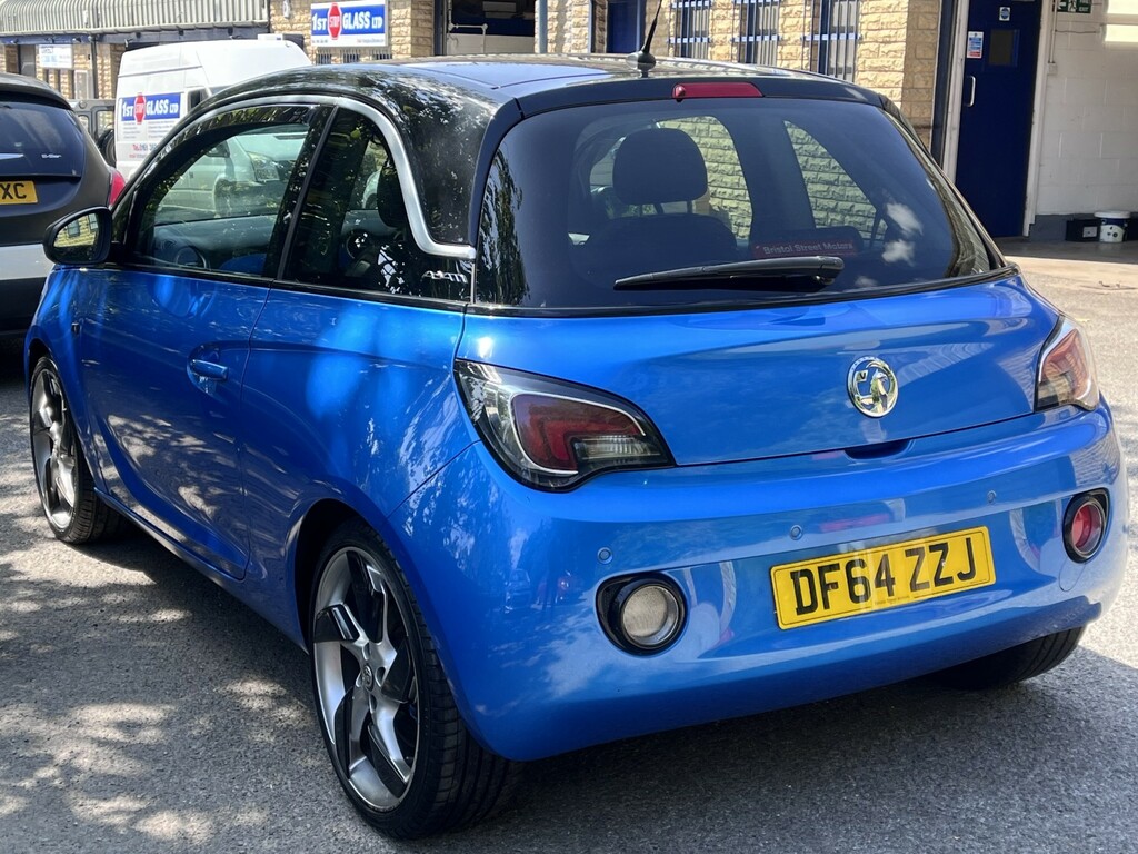 Vauxhall Adam 1.0I Turbo Ecoflex Slam Hatchback Manua Blue #4