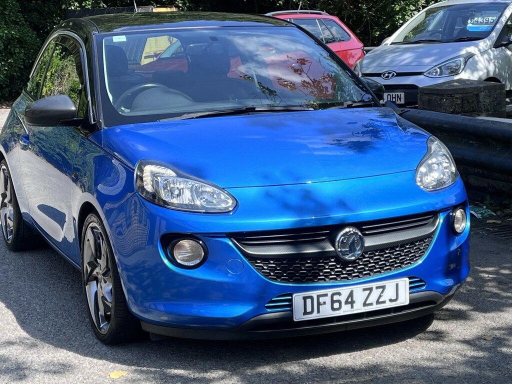 Vauxhall Adam 1.0I Turbo Ecoflex Slam Hatchback Manua Blue