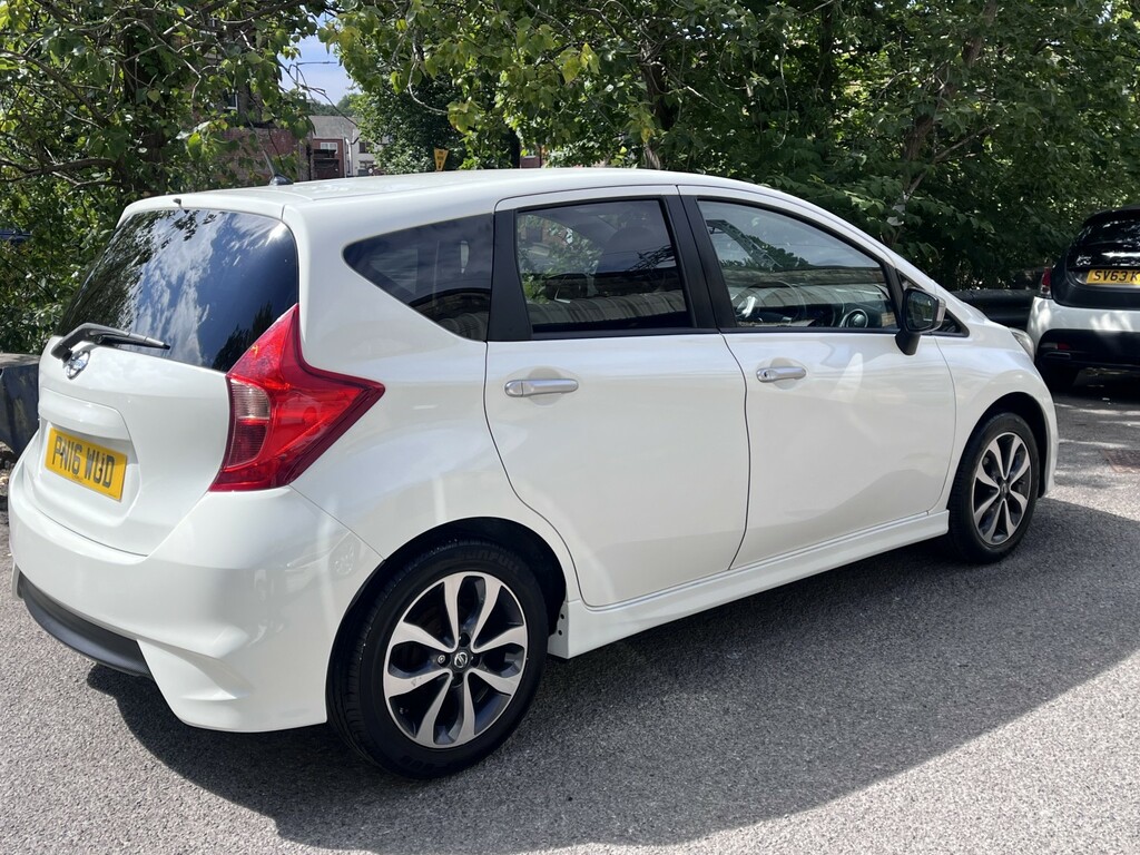 Nissan Note 1.2 N-tec Hatchback Euro 6 S S White #6