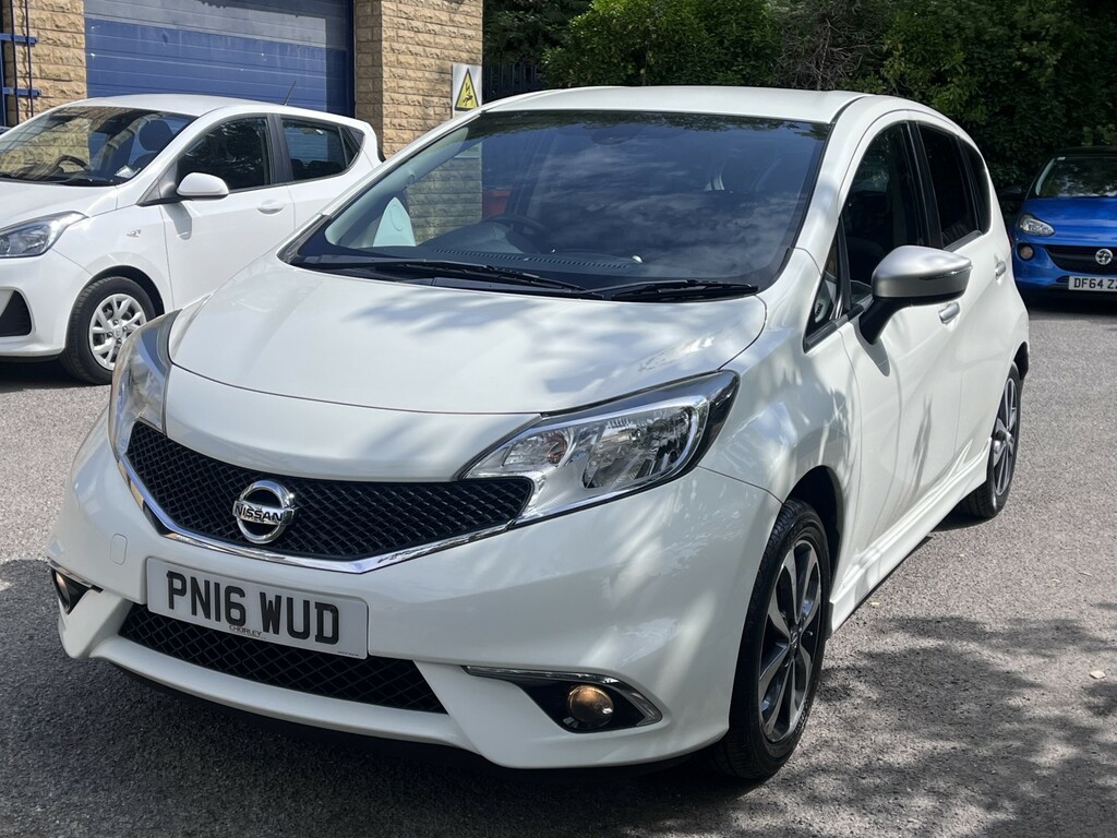 Nissan Note 1.2 N-tec Hatchback Euro 6 S S White #3