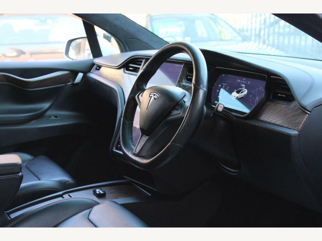 Tesla Model X Dual Motor Long Range 4Wde White #4