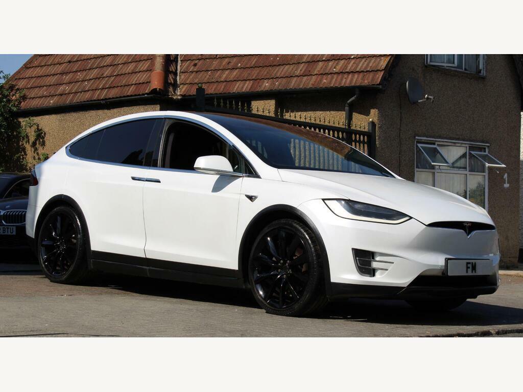 Tesla Model X Dual Motor Long Range 4Wde White #6