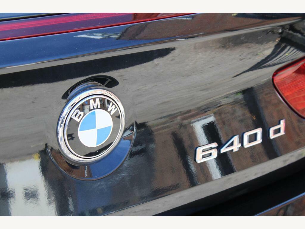 BMW 6 Series 640I Xdrive M Sport 5-Door Black #10