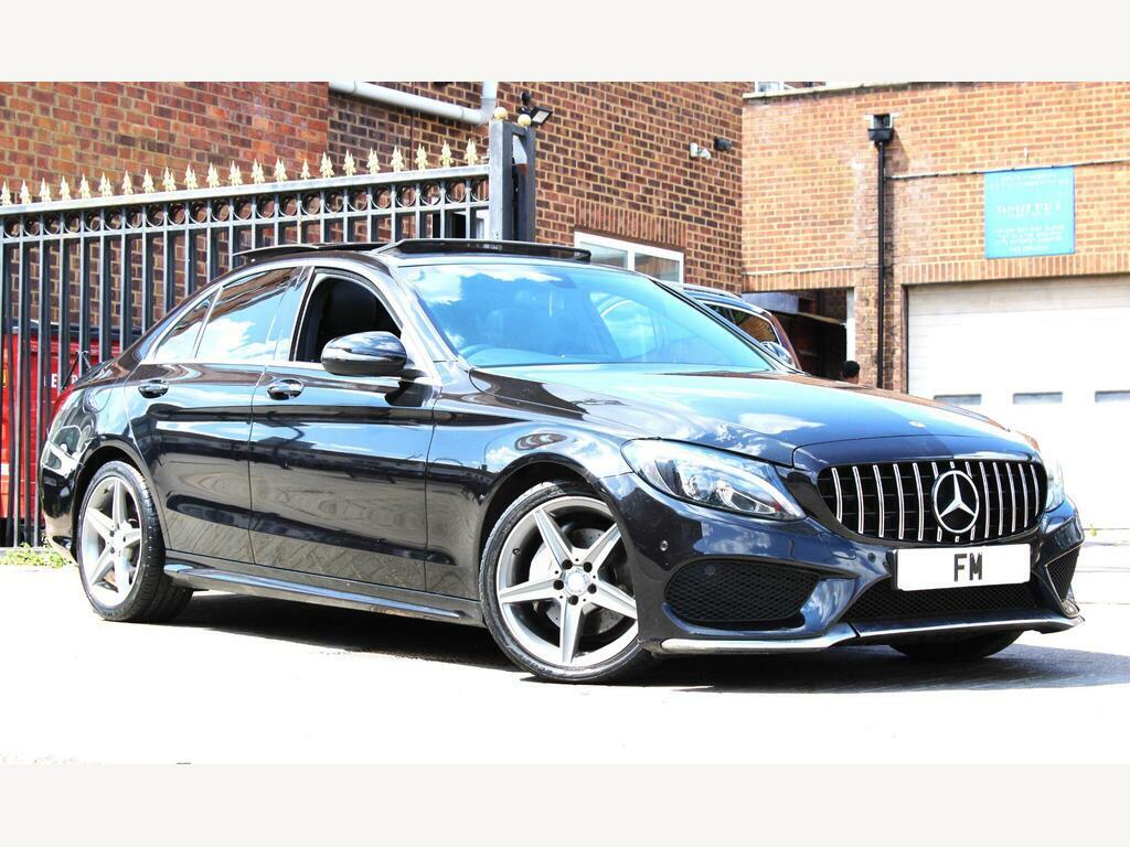 Mercedes-Benz C Class 2.0 C200 Amg Line Premium 7G-tronic Euro 6 S S Black
