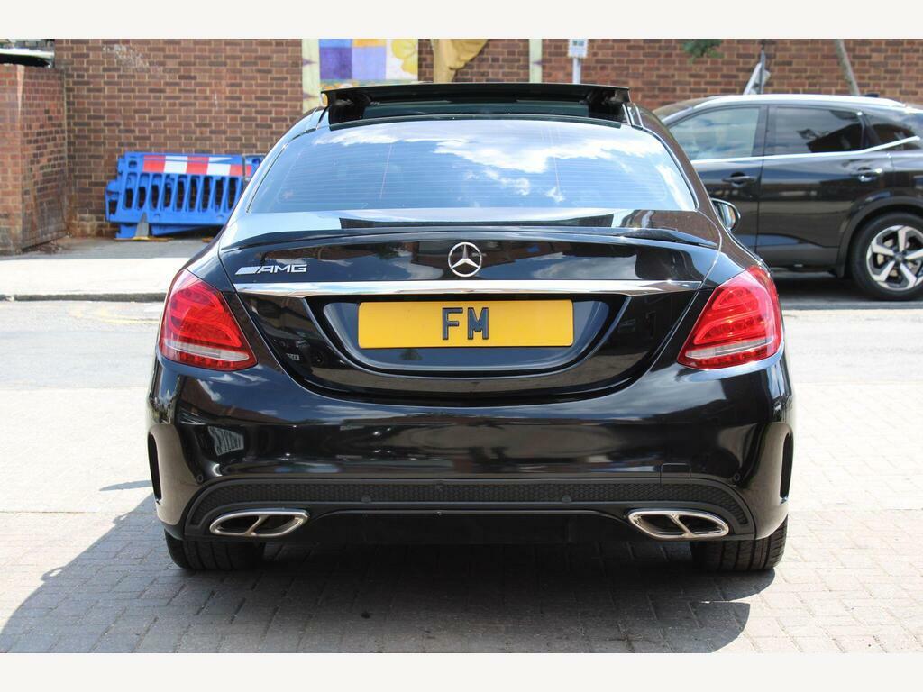 Mercedes-Benz C Class 2.0 C200 Amg Line Premium 7G-tronic Euro 6 S S Black #6