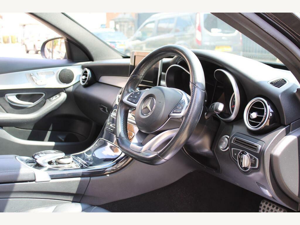 Mercedes-Benz C Class 2.0 C200 Amg Line Premium 7G-tronic Euro 6 S S Black #5