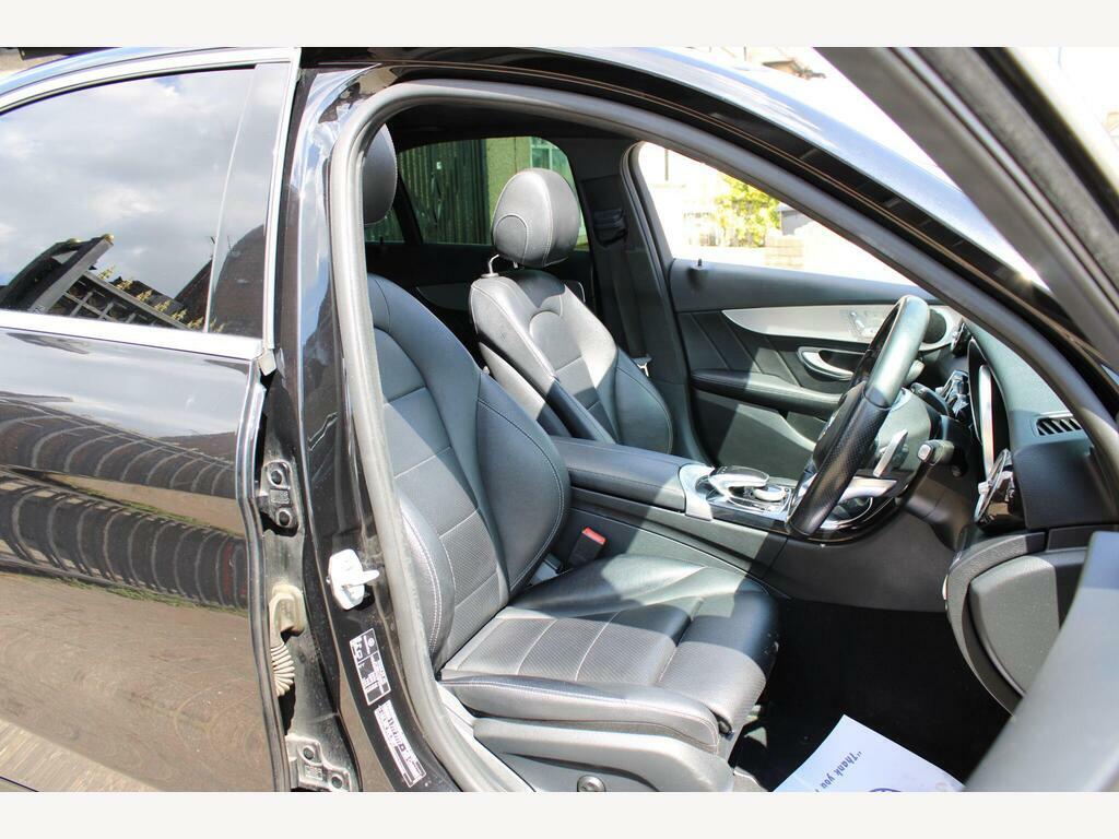 Mercedes-Benz C Class 2.0 C200 Amg Line Premium 7G-tronic Euro 6 S S Black #4