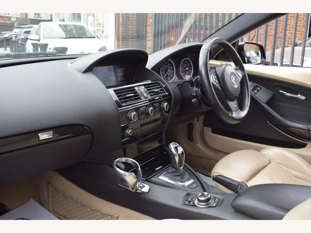 BMW 6 Series 3.0 635D Sport Steptronic Euro 4 Black #2