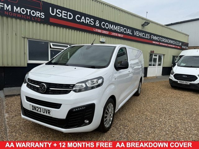 Vauxhall Vivaro Turbo D 2900 Pro White