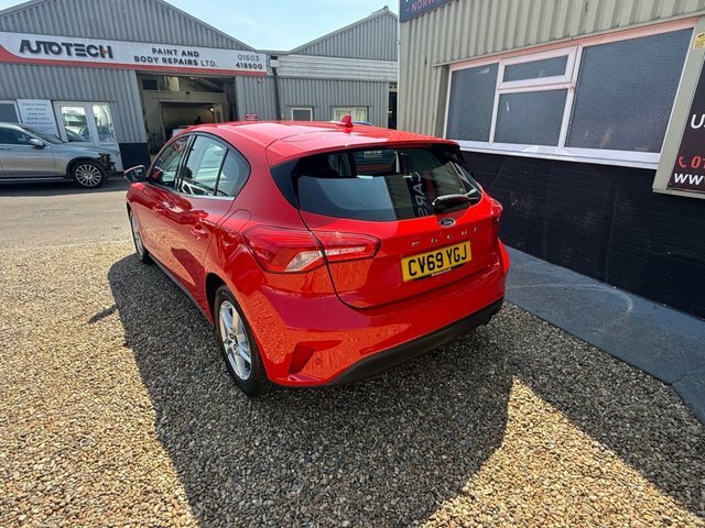 Ford Focus Ecoblue Zetec Hatchback CV69YGJ Red #2