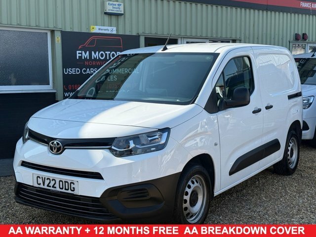 Toyota Proace City Bluehdi Active Short Panel CV22ODG White