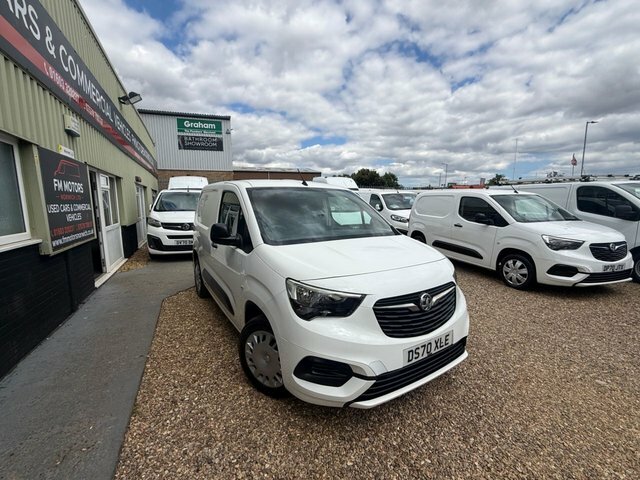 Vauxhall Combo 2300 1.5 Turbo D 100Ps H1 Sportive Van White #8