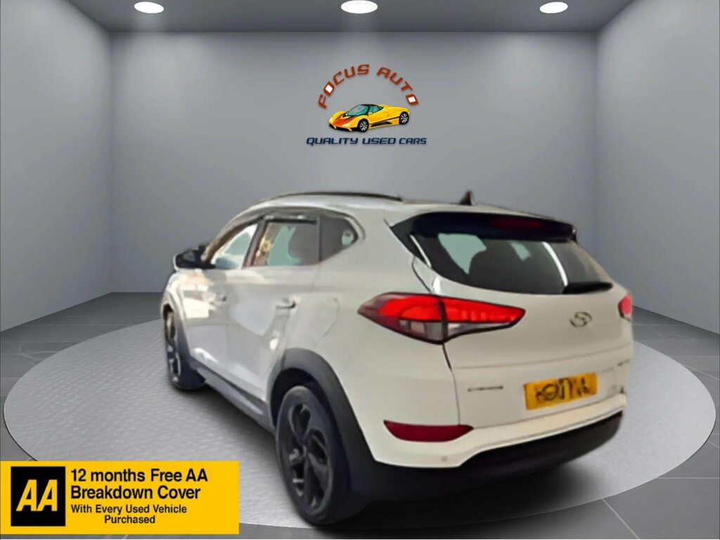Hyundai Tucson 1.7 Crdi Blue Drive Premium Se Suv Dct White #2