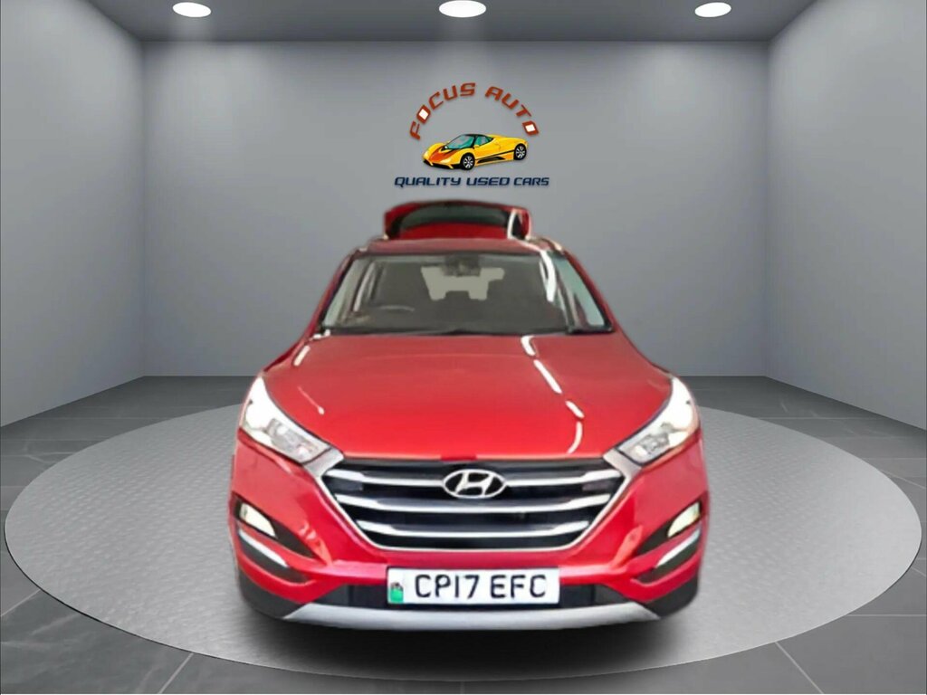 Hyundai Tucson 1.7 Crdi Blue Drive Se Nav Dct Euro 6 Ss Red