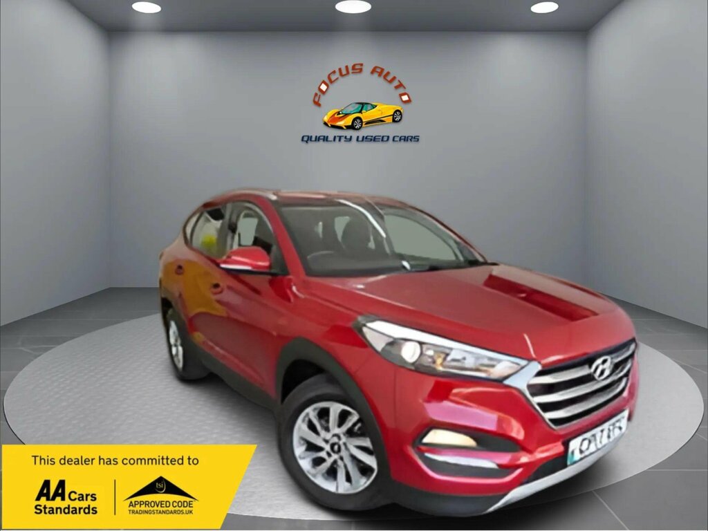 Hyundai Tucson 1.7 Crdi Blue Drive Se Nav Dct Euro 6 Ss Red