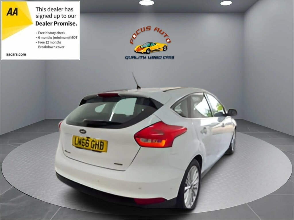 Ford Focus 1.0T Ecoboost Titanium X Euro 6 Ss White #6