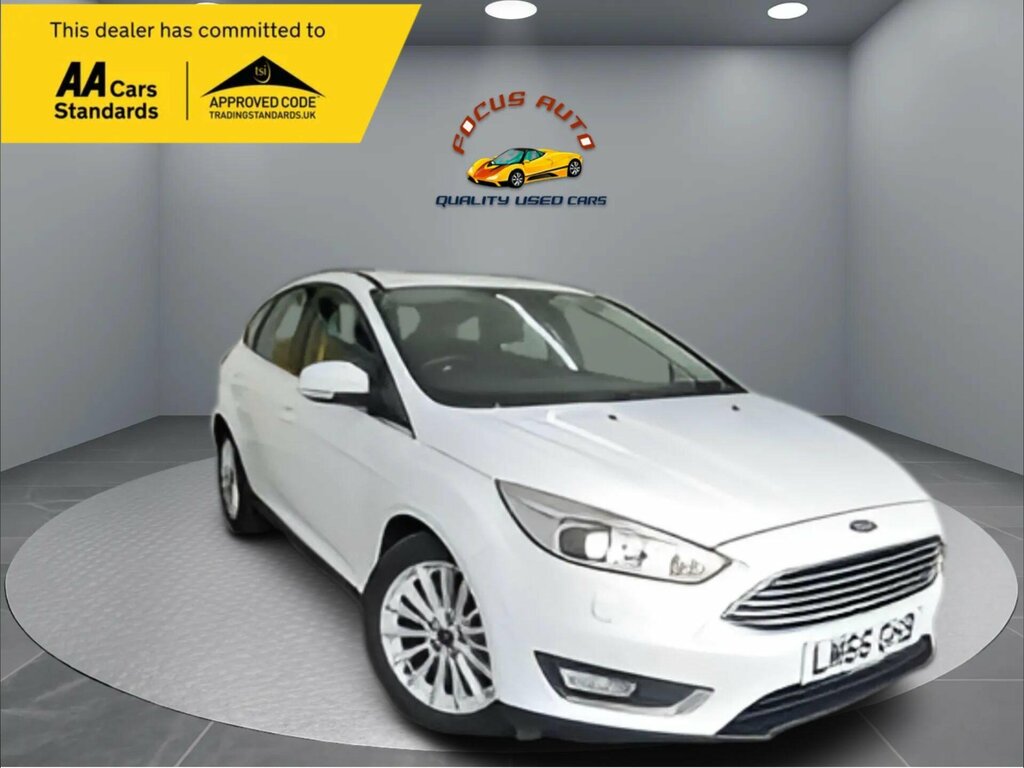 Ford Focus 1.0T Ecoboost Titanium X Euro 6 Ss White