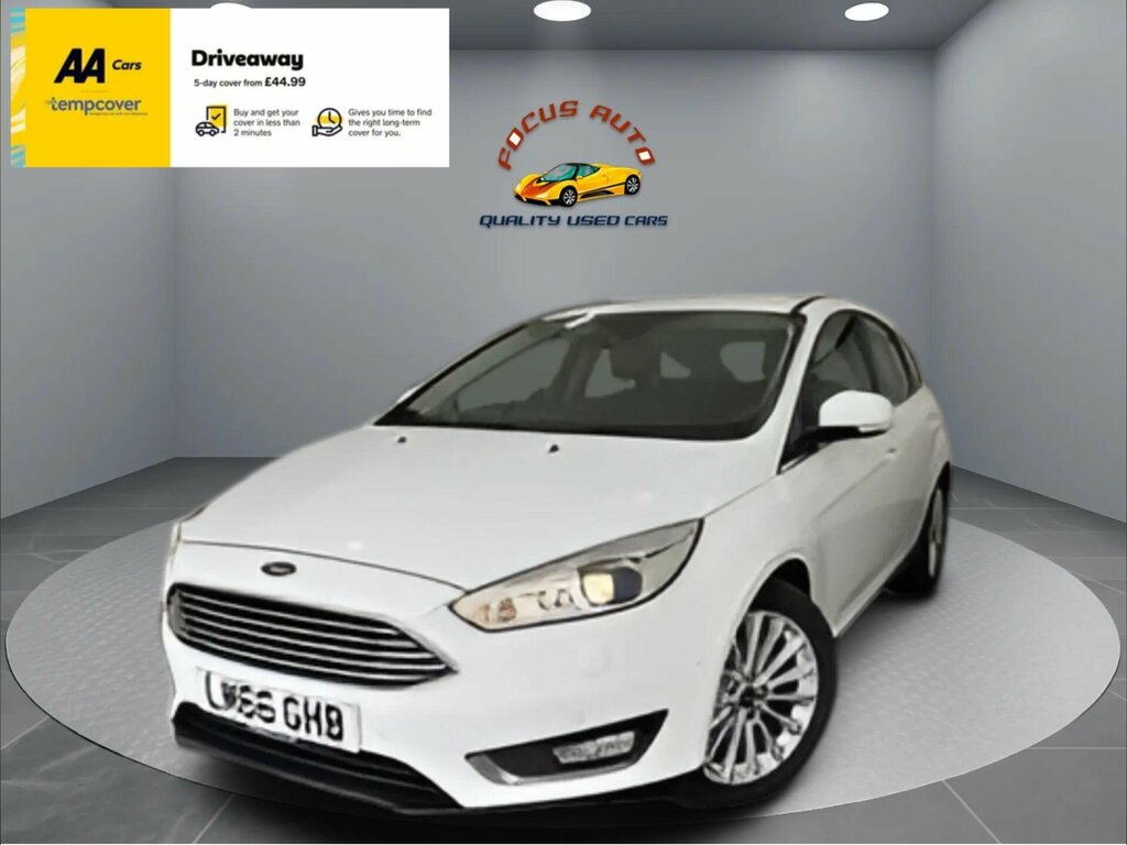 Ford Focus 1.0T Ecoboost Titanium X Euro 6 Ss White #5