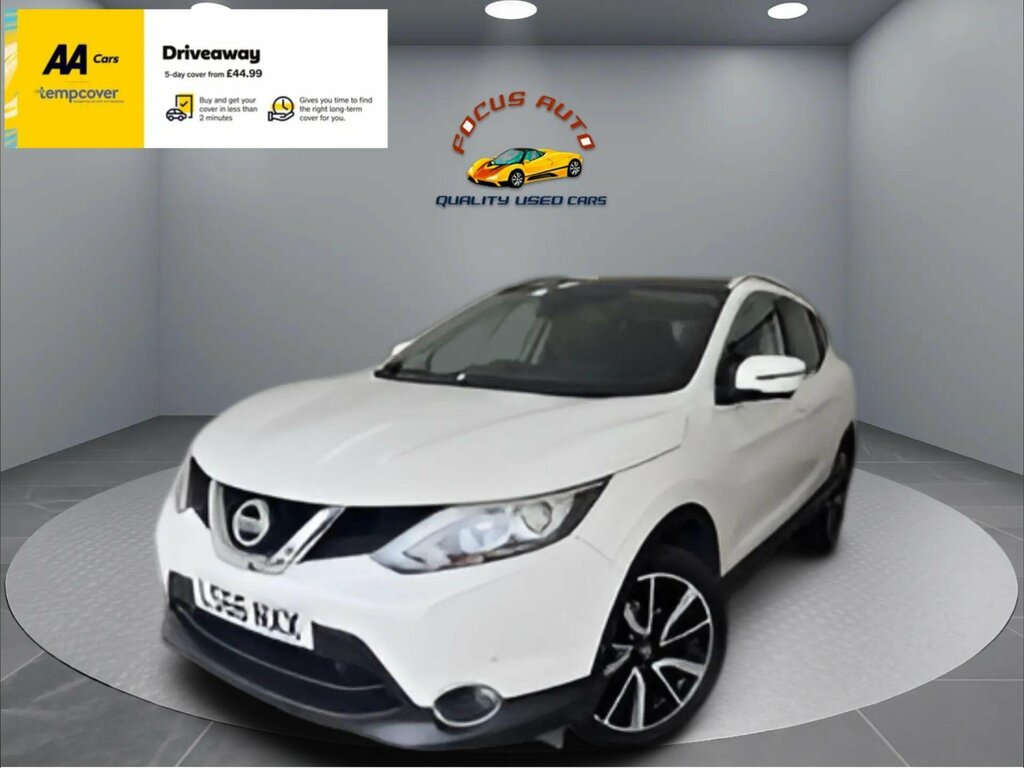 Nissan Qashqai 1.2 Dig-t Tekna 2Wd Euro 6 Ss LS66NXX White #6