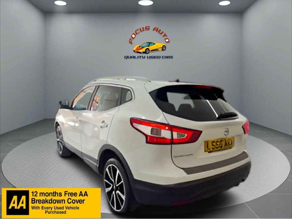 Nissan Qashqai 1.2 Dig-t Tekna 2Wd Euro 6 Ss LS66NXX White #2