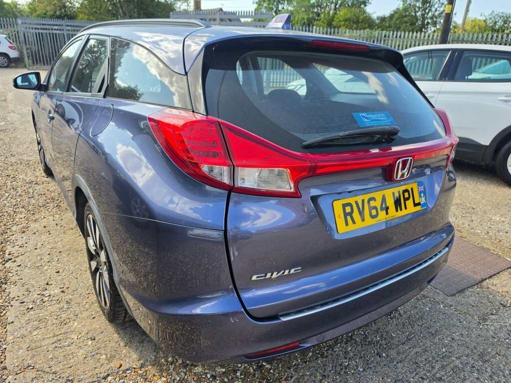 Honda Civic 1.8L Se Plus Blue #6