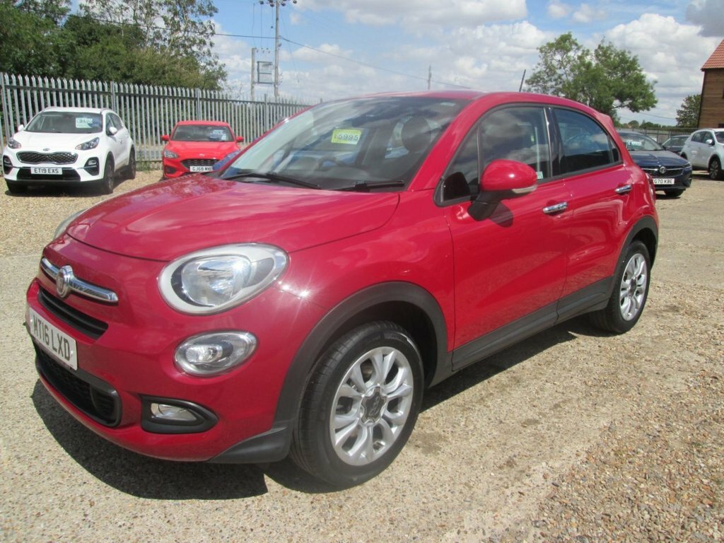 Fiat 500X 1.6L Pop Star Red