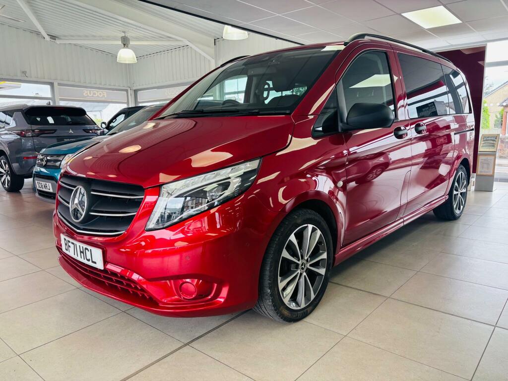 Mercedes-Benz Vito 2.0 116 Cdi Sport Tourer G-tronic Rwd L1 Euro 6 S Red #3