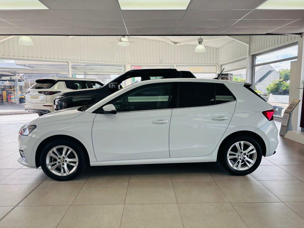 Skoda Fabia 1.0 Tsi Se L Dsg Euro 6 Ss White #4