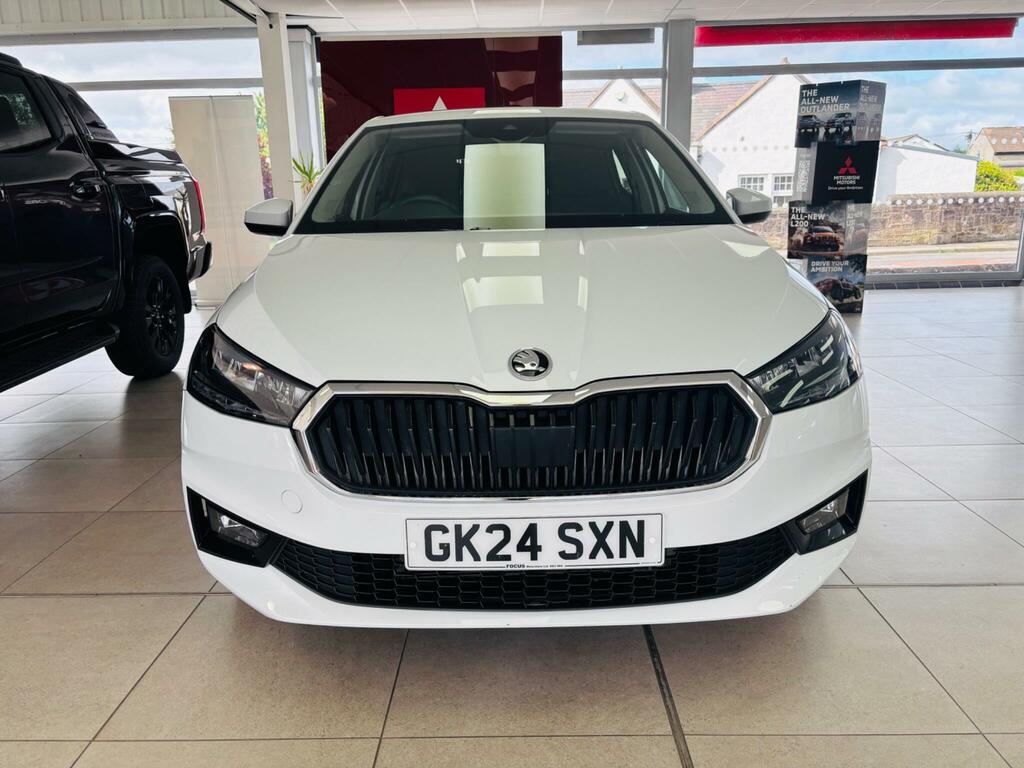 Skoda Fabia 1.0 Tsi Se L Dsg Euro 6 Ss White #2