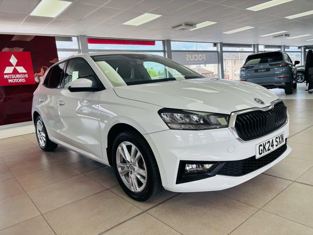 Skoda Fabia 1.0 Tsi Se L Dsg Euro 6 Ss White