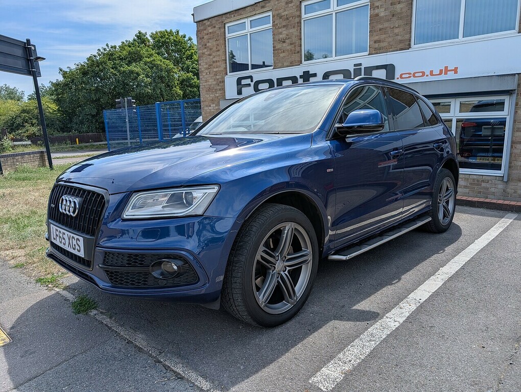 Audi Q5 2.0 Tdi S Line Plus Suv S Tronic Quattr Blue