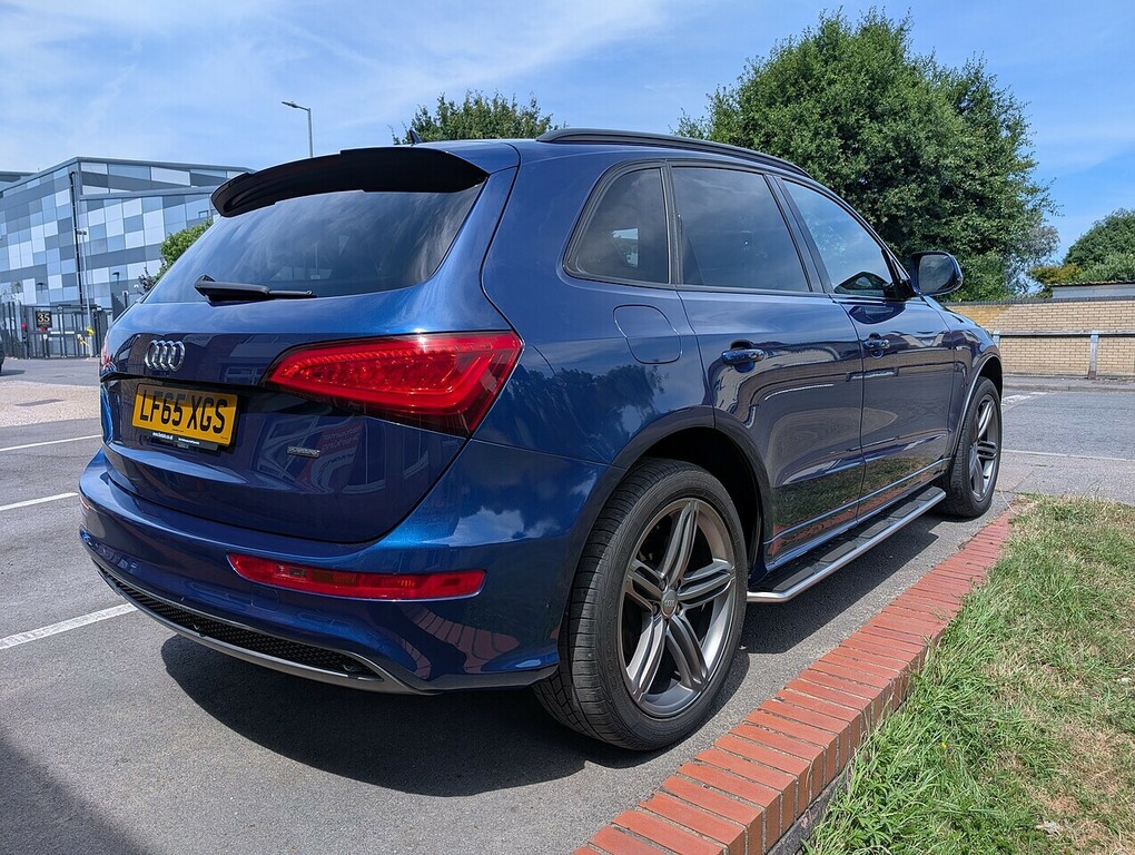 Audi Q5 2.0 Tdi S Line Plus Suv S Tronic Quattr Blue #2
