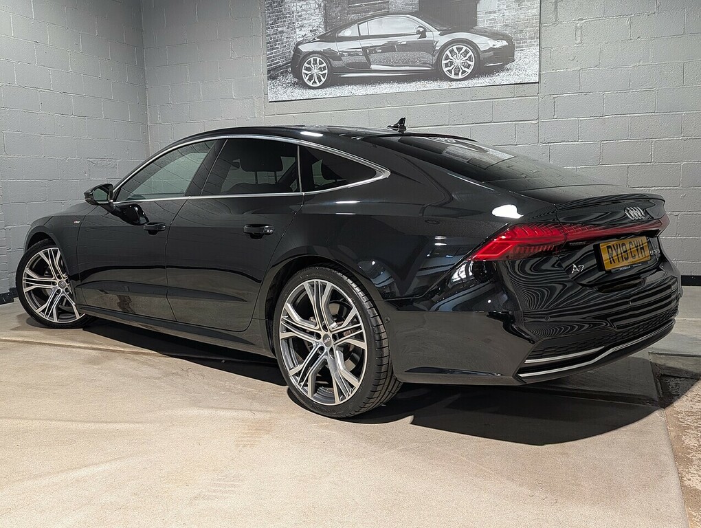 Audi A7 3.0 Tfsi V6 55 S Line Sportback S Troni Black