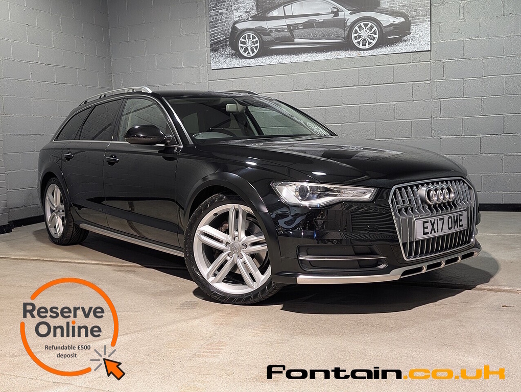 Audi A6 Allroad 3.0 Tdi V6 Estate S Tronic Quattro Euro Black