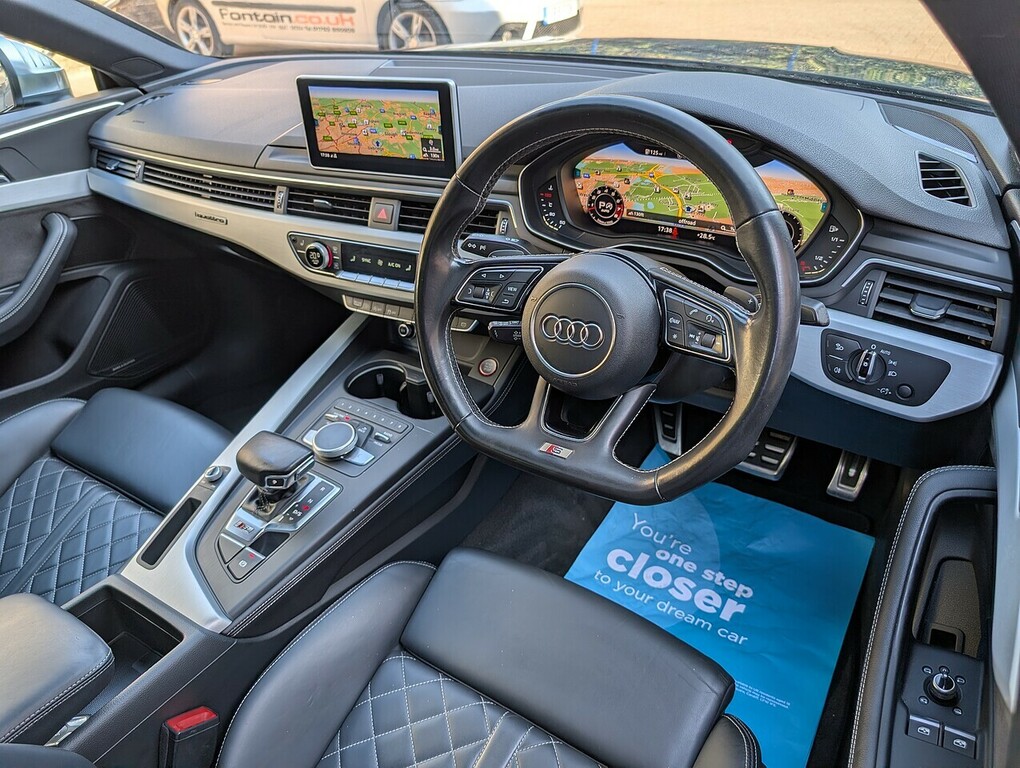 Audi S5 Convertible 3.0 Black #10